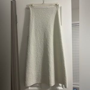 H&M maxi nude knit skirt